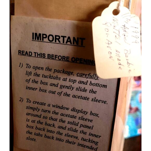 1999 Special Edition "Angelic Inspirations" Barbie NIB - Picture 3 of 7